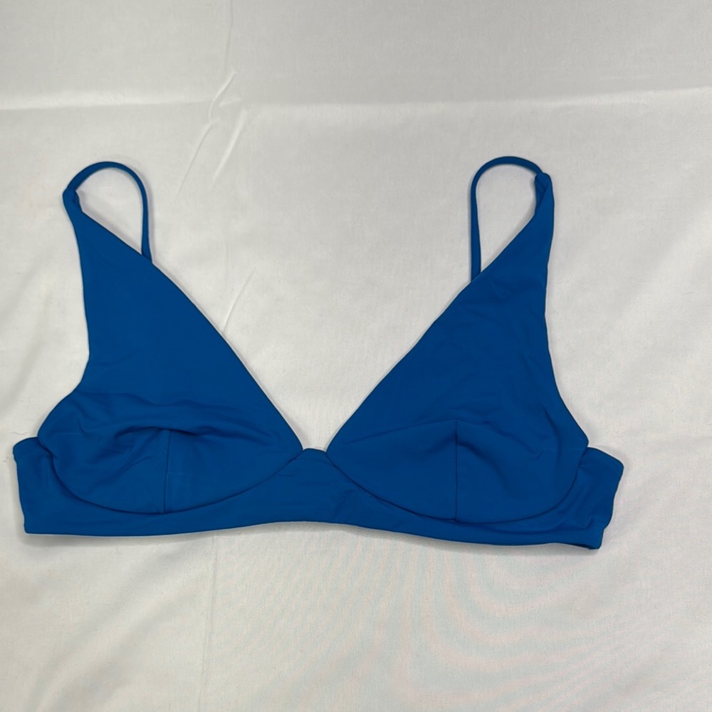 O'Neill Blue Triangle Bralette Bikini Top